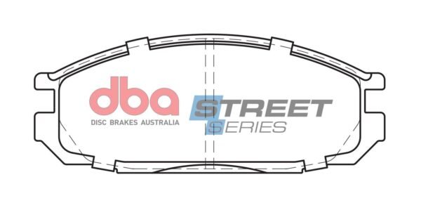 DB1146SS - DBA Street Series Brake Pads; Rear - Image 4