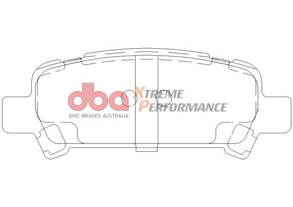 DB1379XP - DBA Xtreme Performance Brake Pads; Rear - Image 4