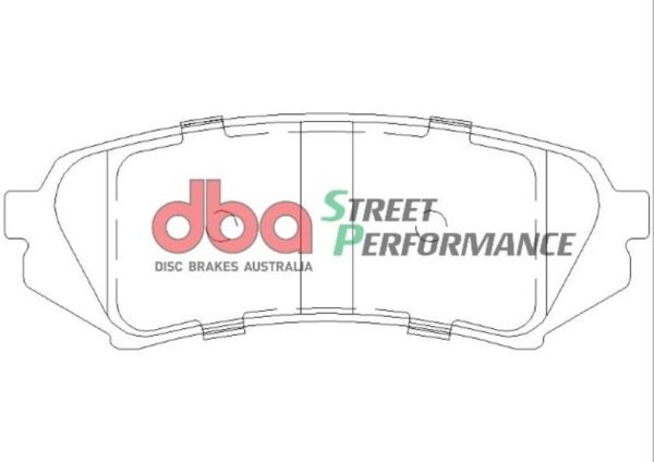 DB1383SP - DBA Street Performance Brake Pads; Rear - Image 4