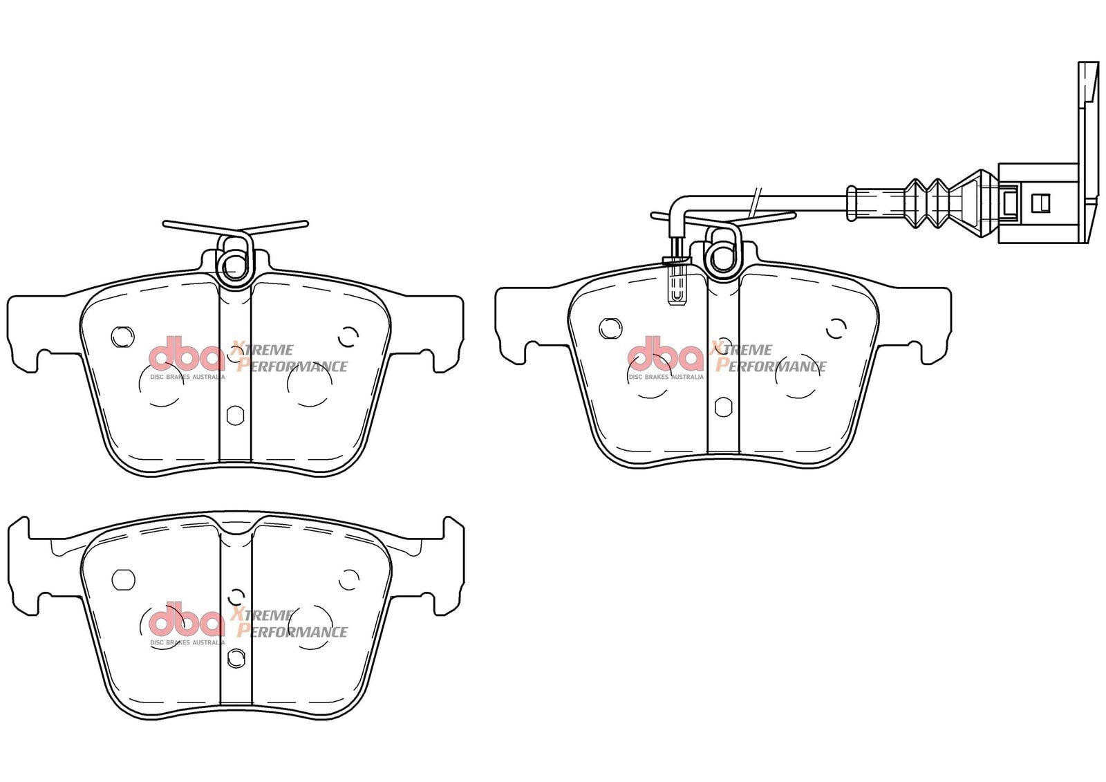 DB15006XP - DBA Xtreme Performance Brake Pads; Rear - Image 4