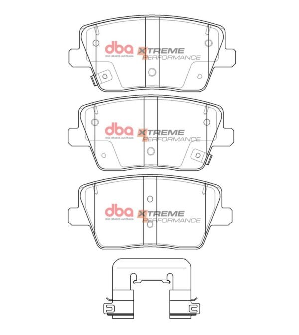 DB15013XP - DBA Xtreme Performance Brake Pads; Rear - Image 4