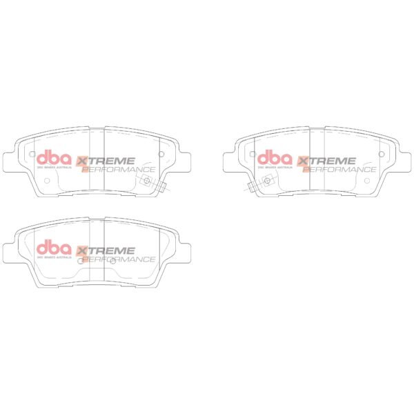 DB15022XP - DBA Xtreme Performance Brake Pads; Rear - Image 4