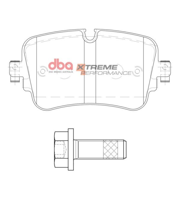 DB15031XP - DBA Xtreme Performance Brake Pads; Rear - Image 4