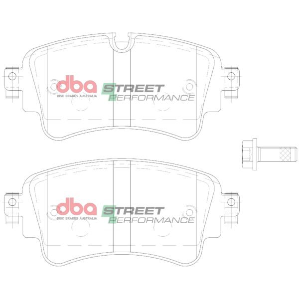 DB15032SP - DBA Street Performance Brake Pads; Rear - Image 4