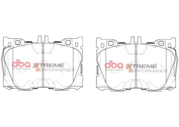 DB15062XP - DBA Xtreme Performance Brake Pads; Front - Image 4