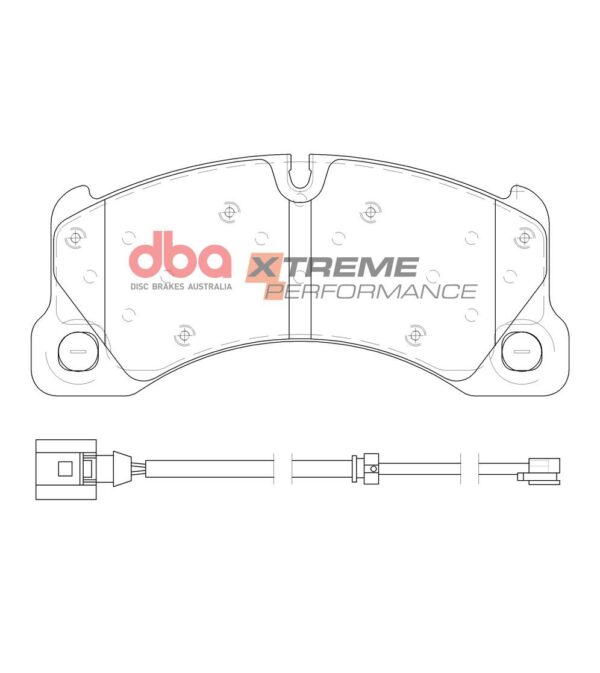 DB15102XP - DBA Xtreme Performance Brake Pads; Front - Image 4