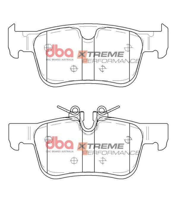 DB15117XP - DBA Xtreme Performance Brake Pads; Rear - Image 4