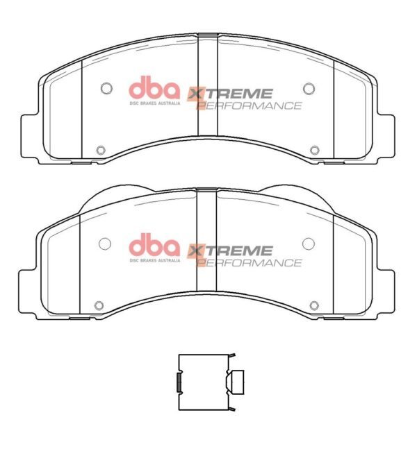 DB15121XP - DBA Xtreme Performance Brake Pads; Front - Image 4