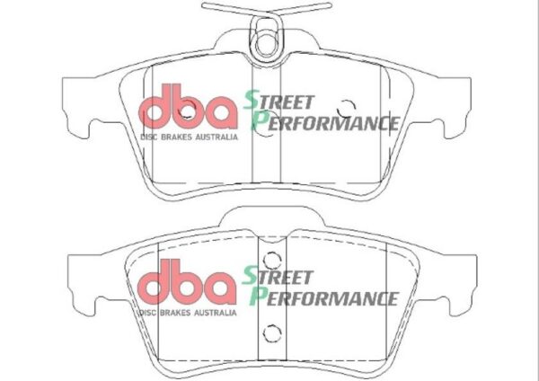 DB1763SP - DBA Street Performance Brake Pads; Rear - Image 4