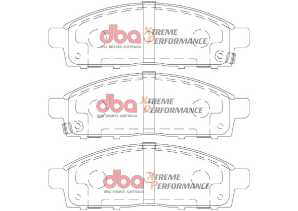 DB1774XP - DBA Xtreme Performance Brake Pads; Front - Image 4