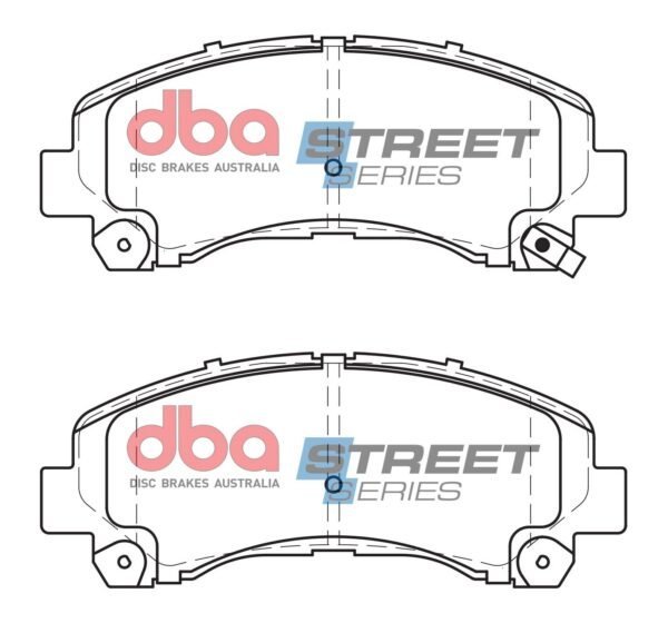 DB1841SS - DBA Street Series Brake Pads; Front - Image 4