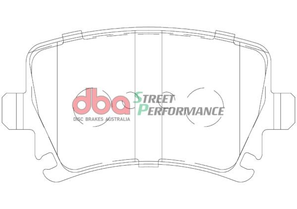 DB1865SP - DBA Street Performance Brake Pads; Rear - Image 4