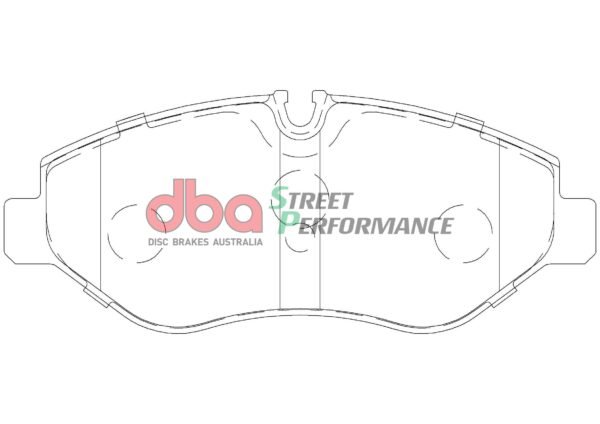 DB1973SP - DBA Street Performance Brake Pads; Front - Image 4