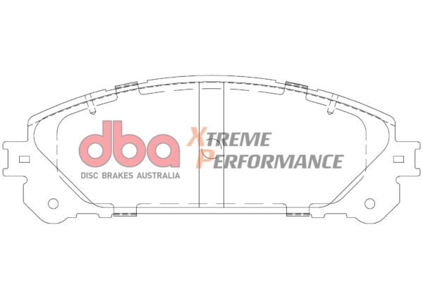 DB2004XP - DBA Xtreme Performance Brake Pads; Front - Image 4