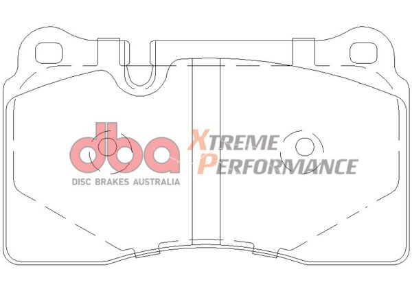 DB2228XP - DBA Xtreme Performance Brake Pads; Front - Image 4