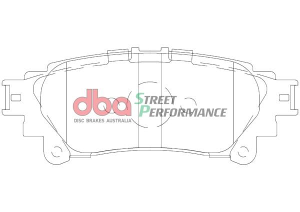 DB2245SP - DBA Street Performance Brake Pads; Rear - Image 4