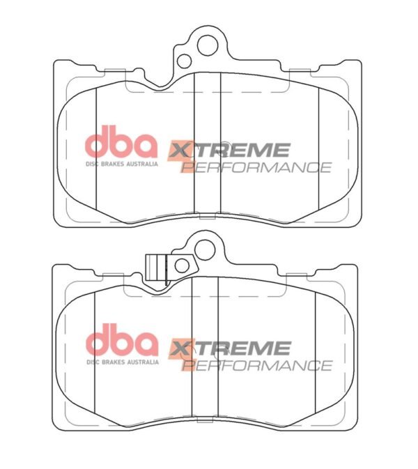 DB2255XP - DBA Xtreme Performance Brake Pads; Front - Image 4