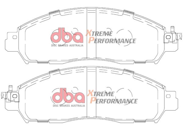 DB2374XP - DBA Xtreme Performance Brake Pads; Front - Image 4