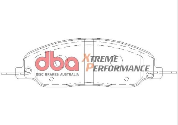 DB7986XP - DBA Xtreme Performance Brake Pads; Front - Image 4