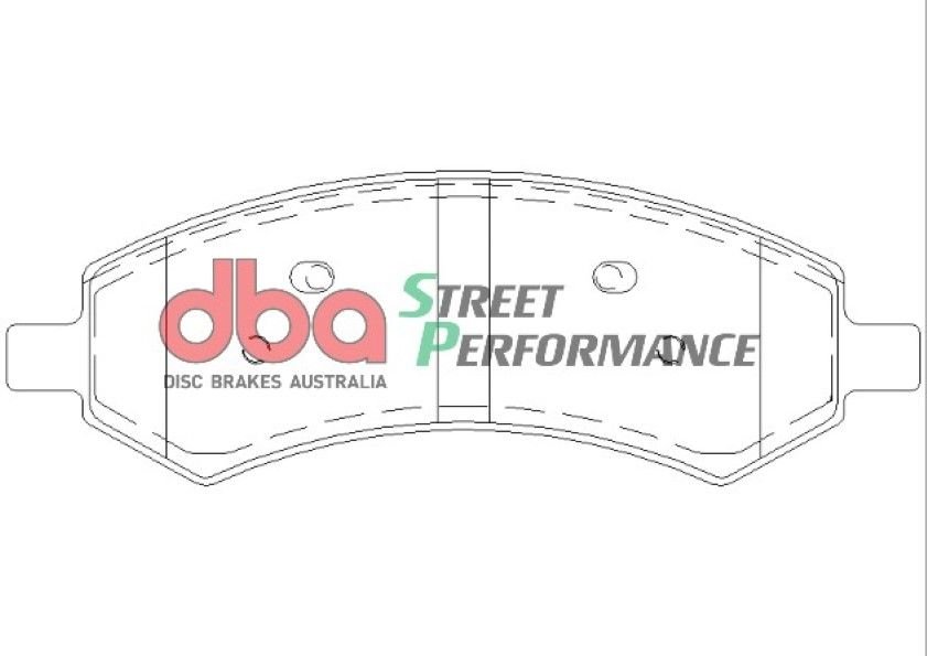 DB7991SP - DBA Street Performance Brake Pads; Front - Image 4