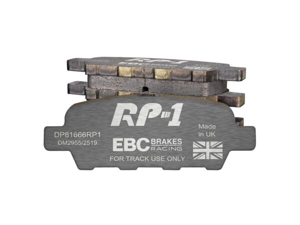 DP81666RP1 - EBC RP-1 Brake Pads; Rear - Image 2