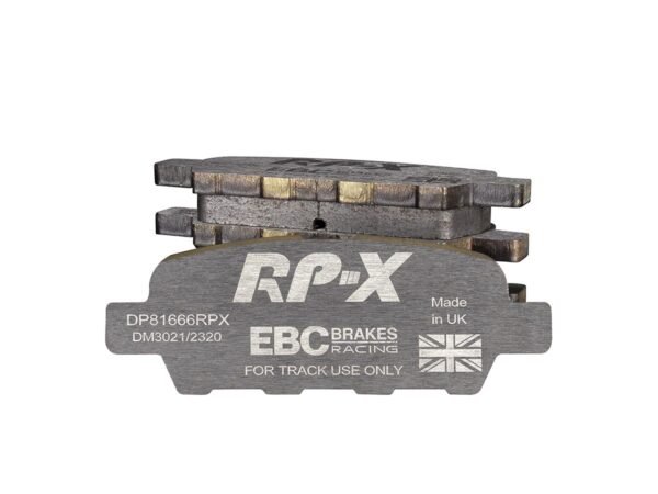DP81666RPX - EBC RP-X Brake Pads; Rear - Image 2