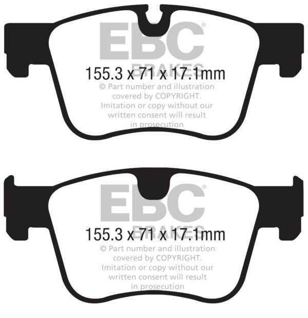 DP22359 - EBC Greenstuff 2000 Brake Pads; Front - Image 3