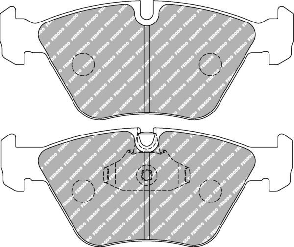 FER-FCP1073Z - Ferodo DS UNO Brake Pads; Front - Image 3