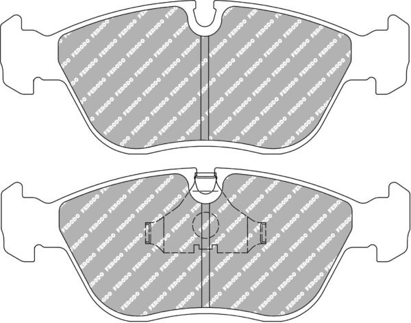 FER-FCP1285H - Ferodo DS2500 Brake Pads; Front - Image 3