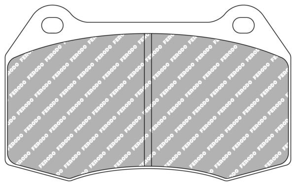FER-FCP1298H - Ferodo DS2500 Brake Pads; Front/Rear - Image 3