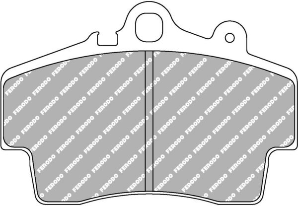 FER-FCP1307H - Ferodo DS2500 Brake Pads; Front - Image 3