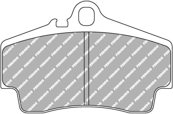 FER-FCP1308W - Ferodo DS1.11 Brake Pads; Rear - Image 3