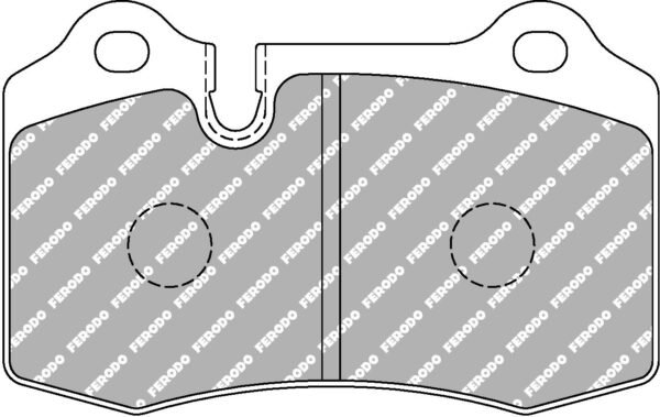 FER-FCP1348G - Ferodo DS3.12 Brake Pads; Front/Rear - Image 3