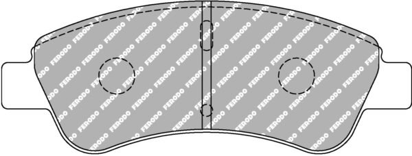 FER-FCP1399R - Ferodo DS3000 Brake Pads; Front - Image 3
