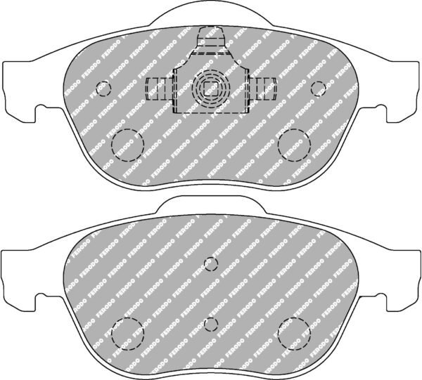 FER-FCP1441G - Ferodo DS3.12 Brake Pads; Front - Image 3
