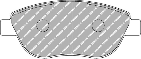 FER-FCP1467R - Ferodo DS3000 Brake Pads; Front - Image 3