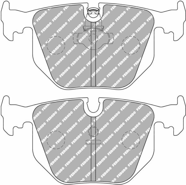 FER-FCP1483H - Ferodo DS2500 Brake Pads; Rear - Image 3