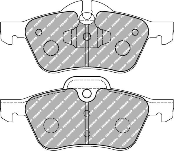 FER-FCP1499W - Ferodo DS1.11 Brake Pads; Front - Image 3