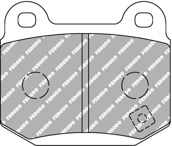 FER-FCP1562R - Ferodo DS3000 Brake Pads; Front/Rear - Image 3