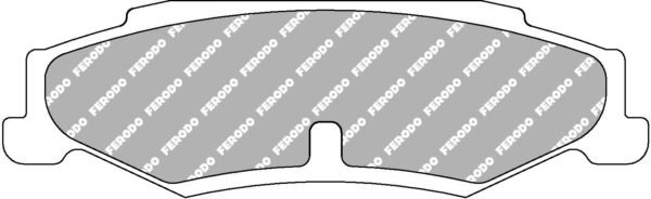 FER-FCP1563H - Ferodo DS2500 Brake Pads; Rear - Image 3