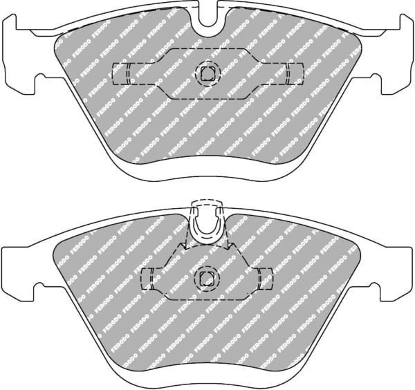 FER-FCP1628R - Ferodo DS3000 Brake Pads; Front - Image 3
