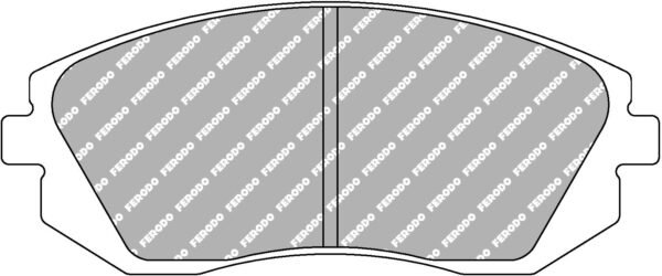 FER-FCP1639W - Ferodo DS1.11 Brake Pads; Front - Image 3