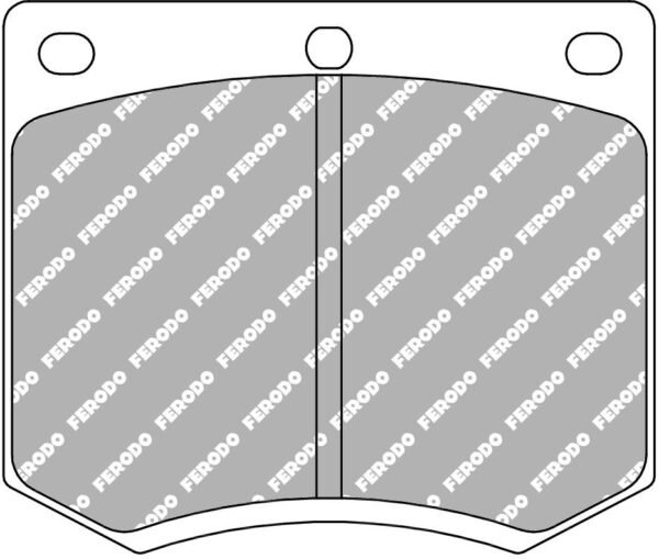 FER-FCP167Z - Ferodo DS UNO Brake Pads; Front - Image 3