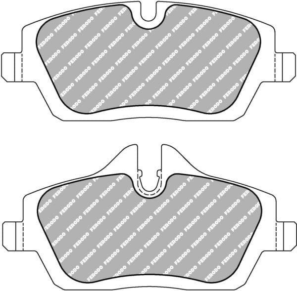 FER-FCP1747H - Ferodo DS2500 Brake Pads; Front - Image 3