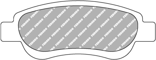 FER-FCP1790H - Ferodo DS2500 Brake Pads; Front - Image 3