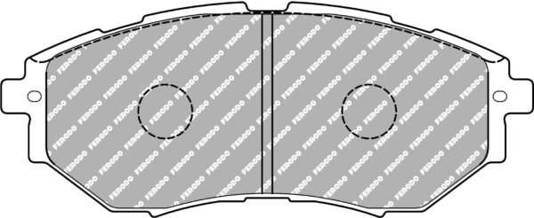 FER-FCP1984H - Ferodo DS2500 Brake Pads; Front - Image 3