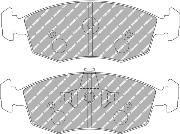 FER-FCP276R - Ferodo DS3000 Brake Pads; Front - Image 3