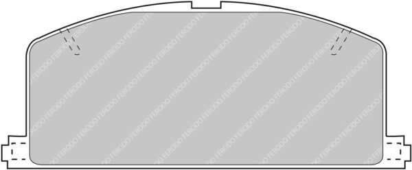 FER-FCP308R - Ferodo DS3000 Brake Pads; Front - Image 3