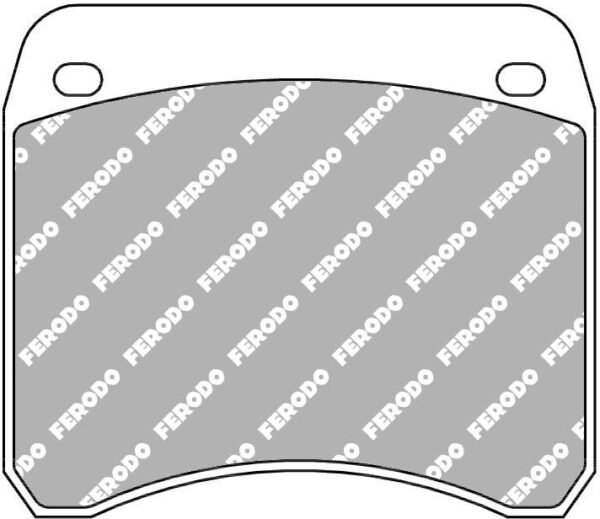 FER-FCP342C - Ferodo FER4300 Brake Pads; Front/Rear - Image 3