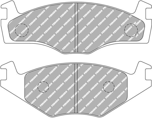 FER-FCP392R - Ferodo DS3000 Brake Pads; Front - Image 3